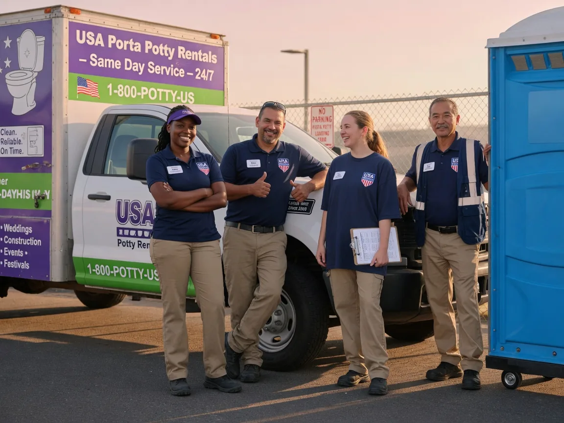 Porta Potty Rental company in Barstow, CA